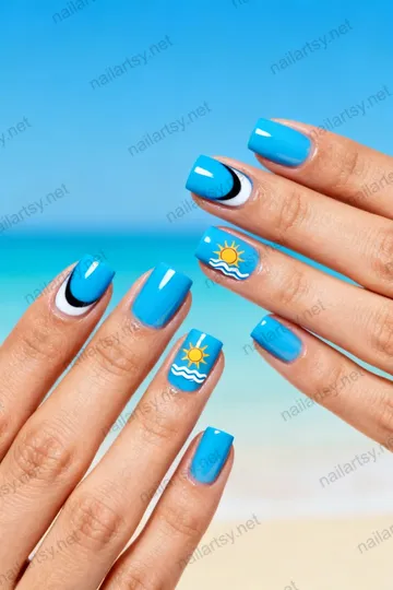 Cat Eye Nail Design #738 Image