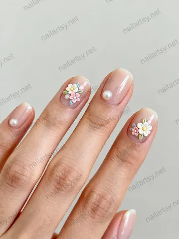 Round Nail Design #184 Image