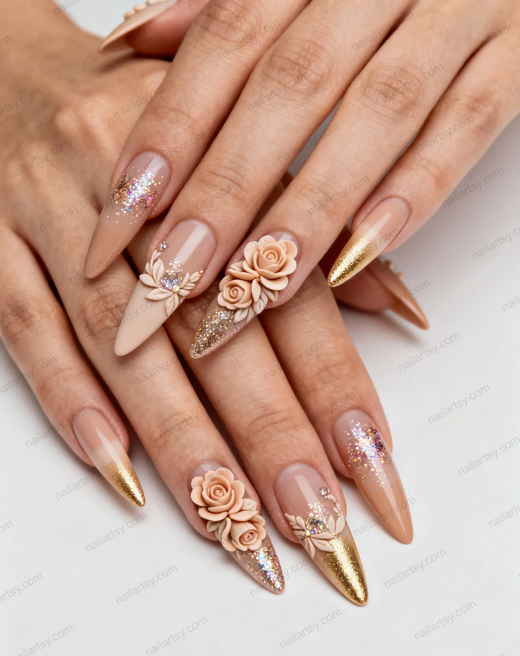 Nail art design 1091