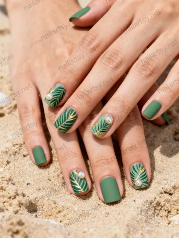 Square Nail Design #923 Image