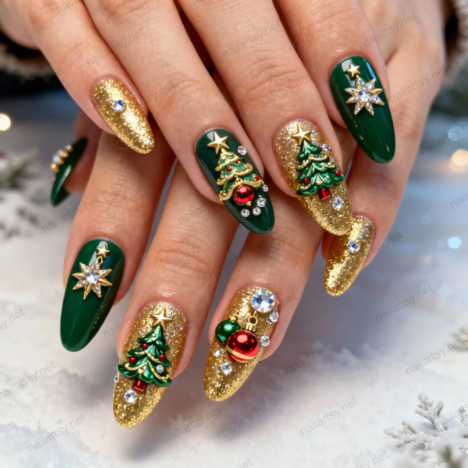Nail art design 686