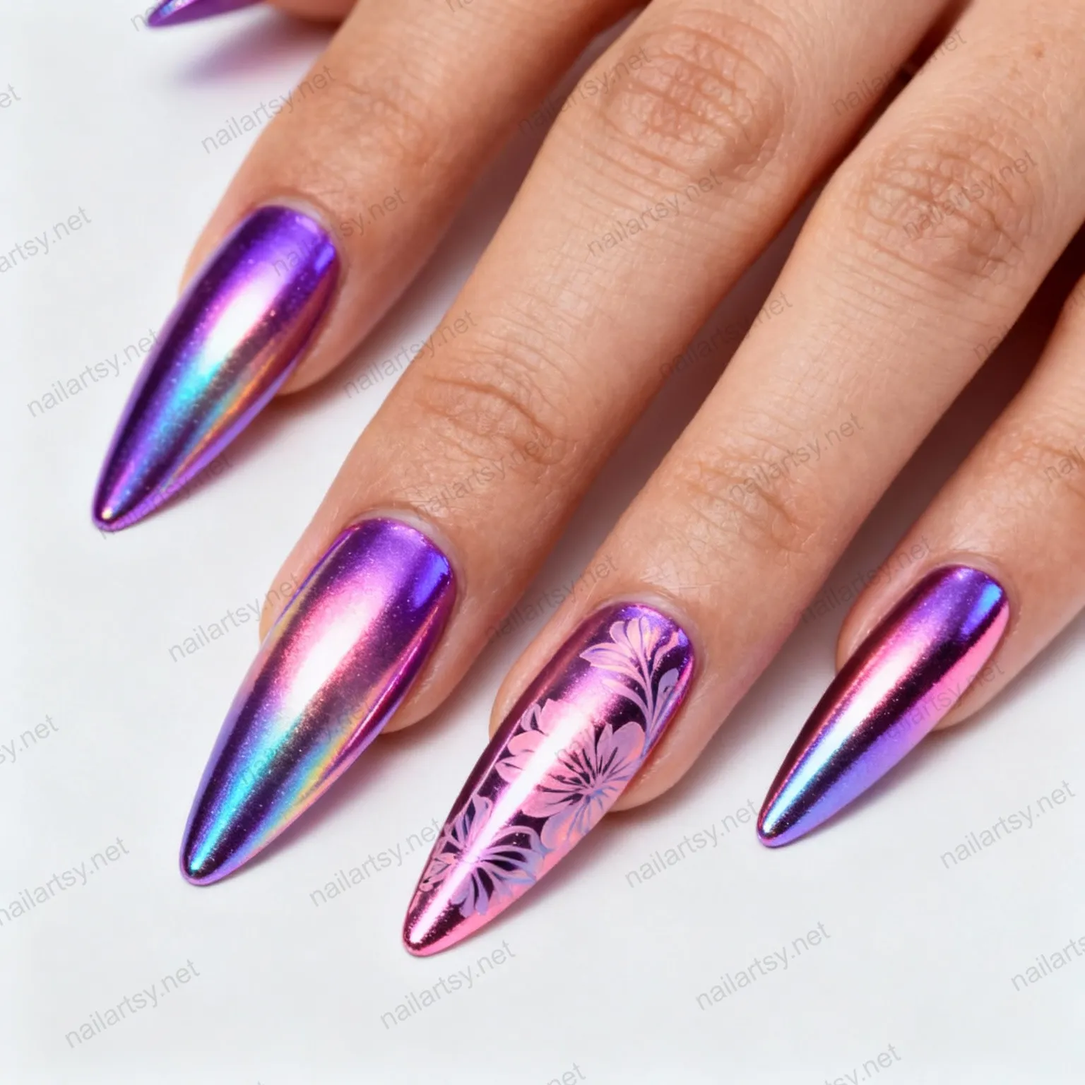 Nail art design 717