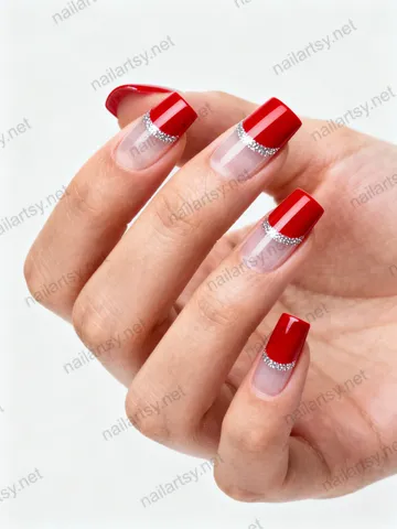 Square Nail Design #299 Image