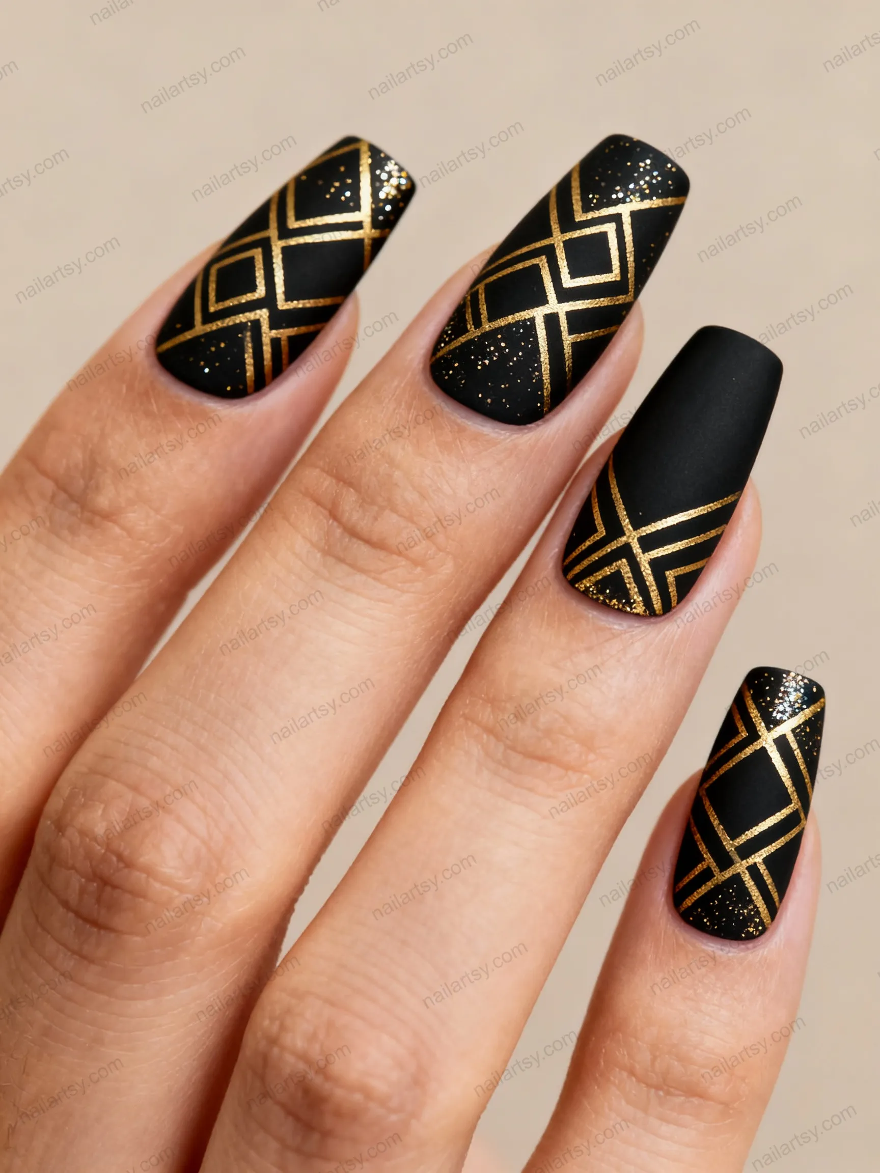 Nail art design 1036