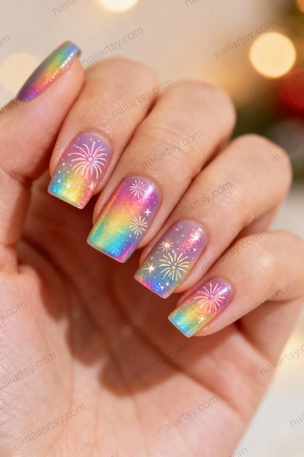 Nail art design 1058