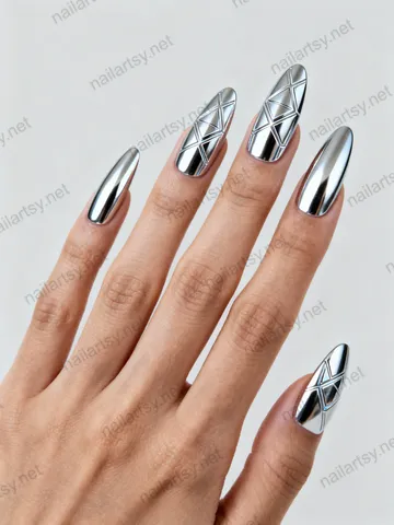 Almond Nail Design #336 Image