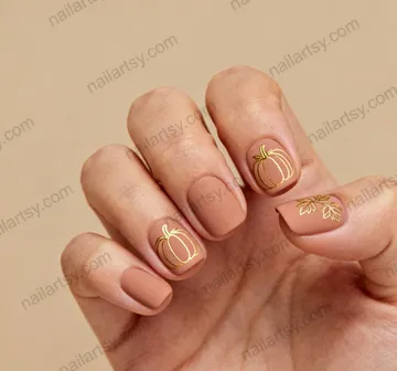 Squoval Nail Design #1076 Image