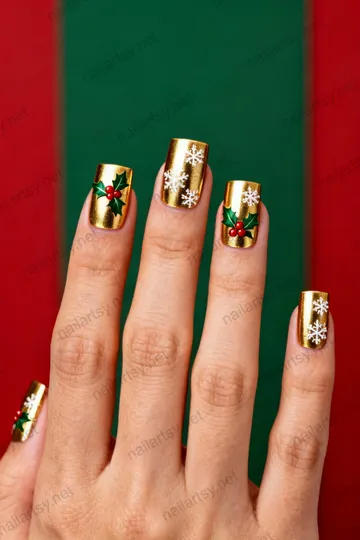 Square Nail Design #599 Image