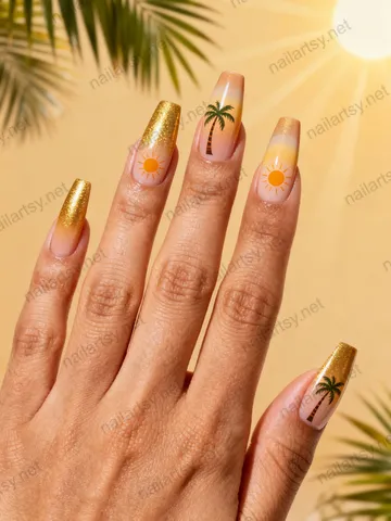 Coffin Nail Design #145 Image