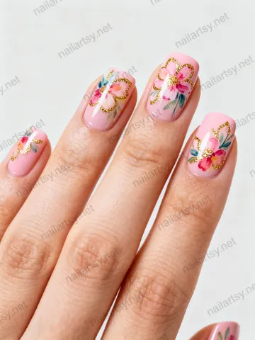 Squoval Nail Design #120 Image