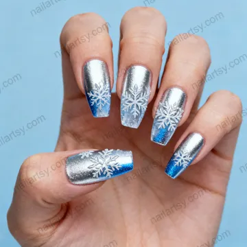 Winter Nail Design #1001 Image
