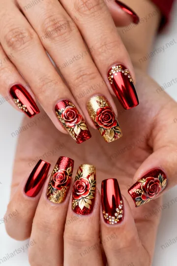 Squoval Nail Design #774 Image