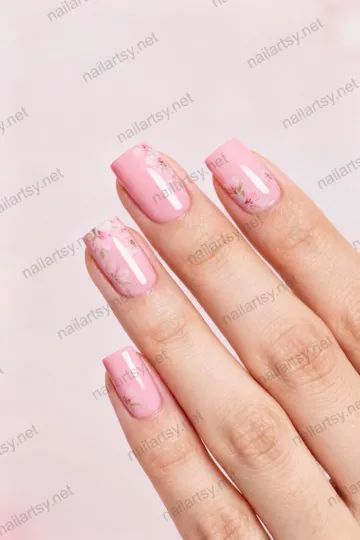 Square Nail Design #596 Image