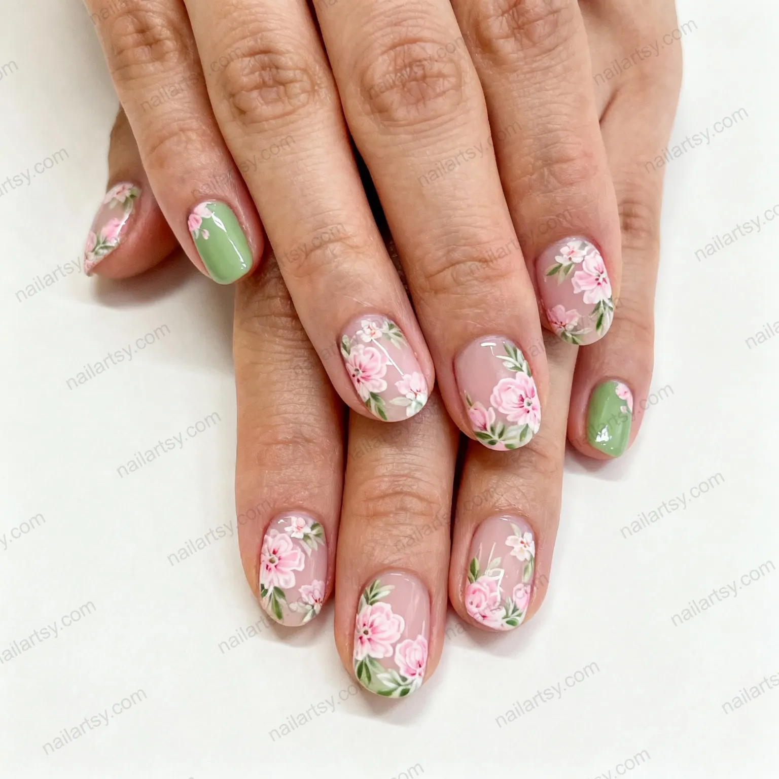 Nail art design 1025