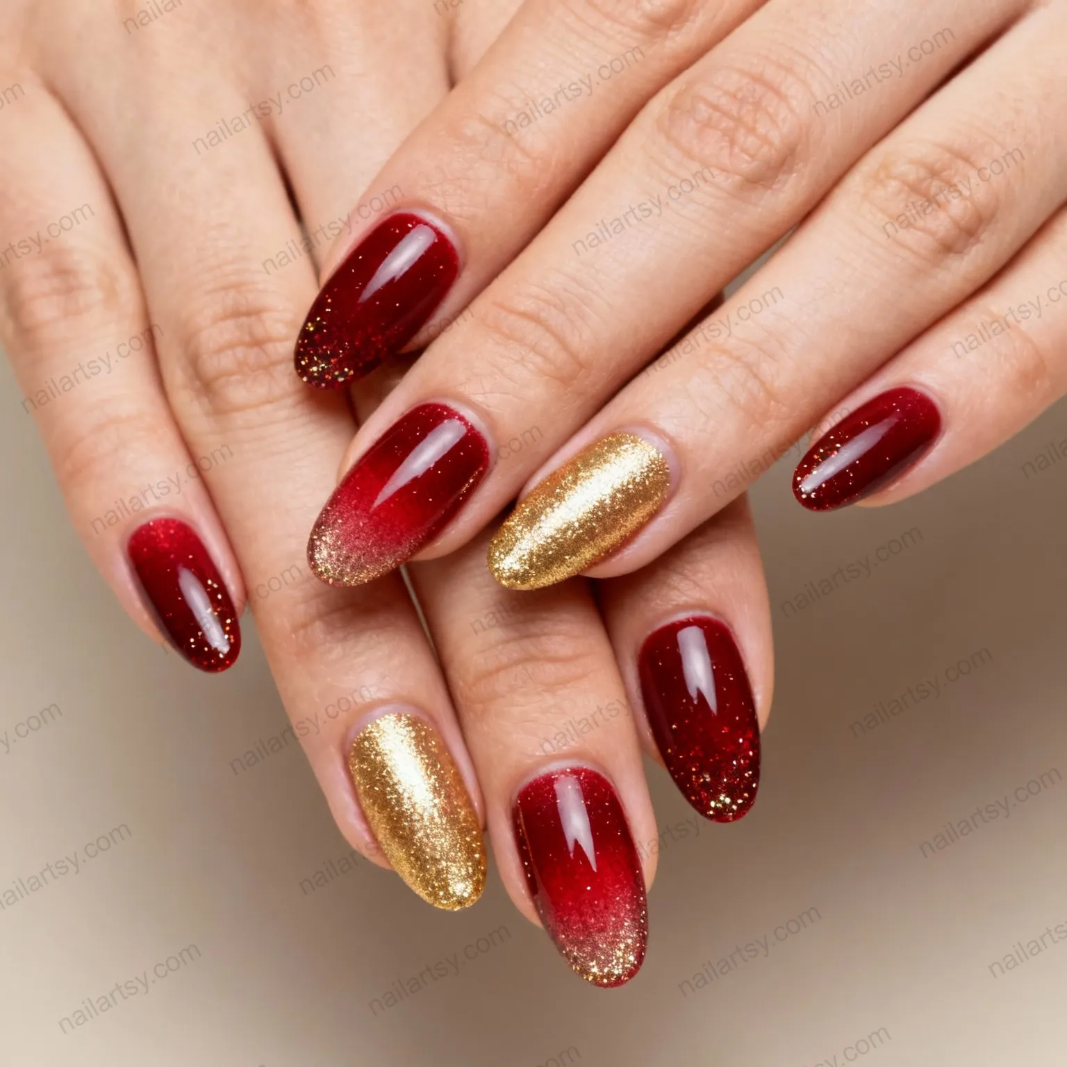 Nail art design 1008