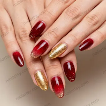 Almond Nail Design #1008 Image