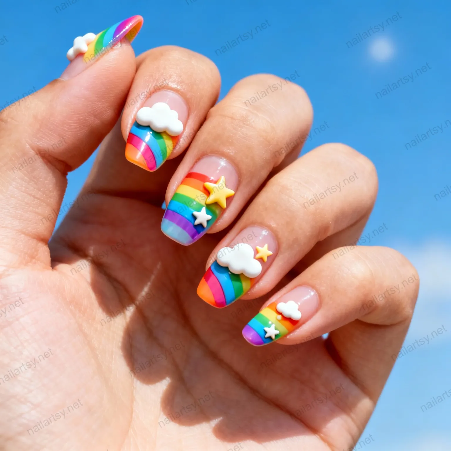 Nail art design 523