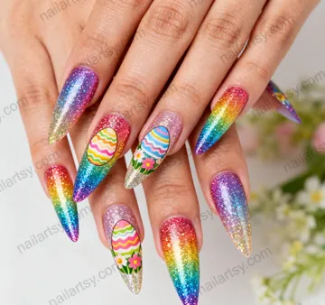 Easter Nail Design #1133 Image
