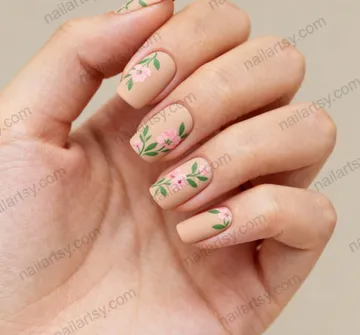 Spring Nail Design #1066 Image
