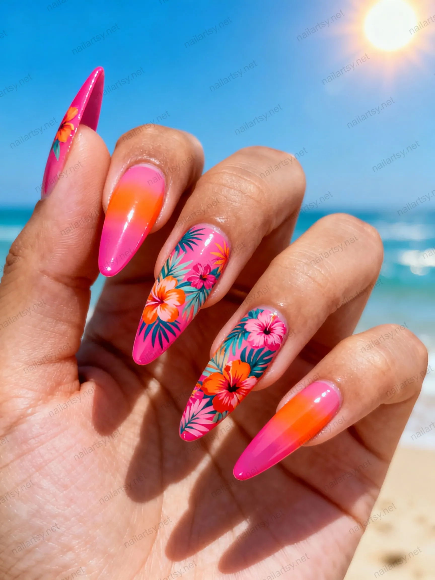 Nail art design 857