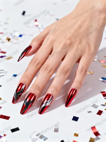 Coffin Nail Design #959 Image