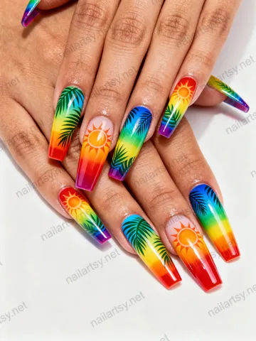 Edge Nail Design #540 Image