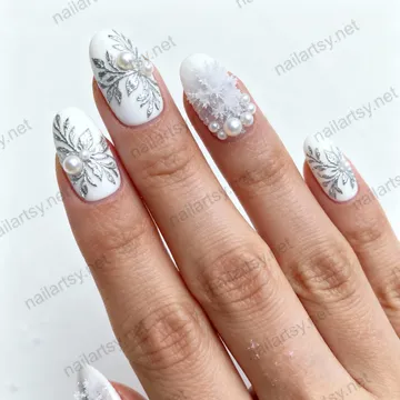 Medium Nail Design #785 Image