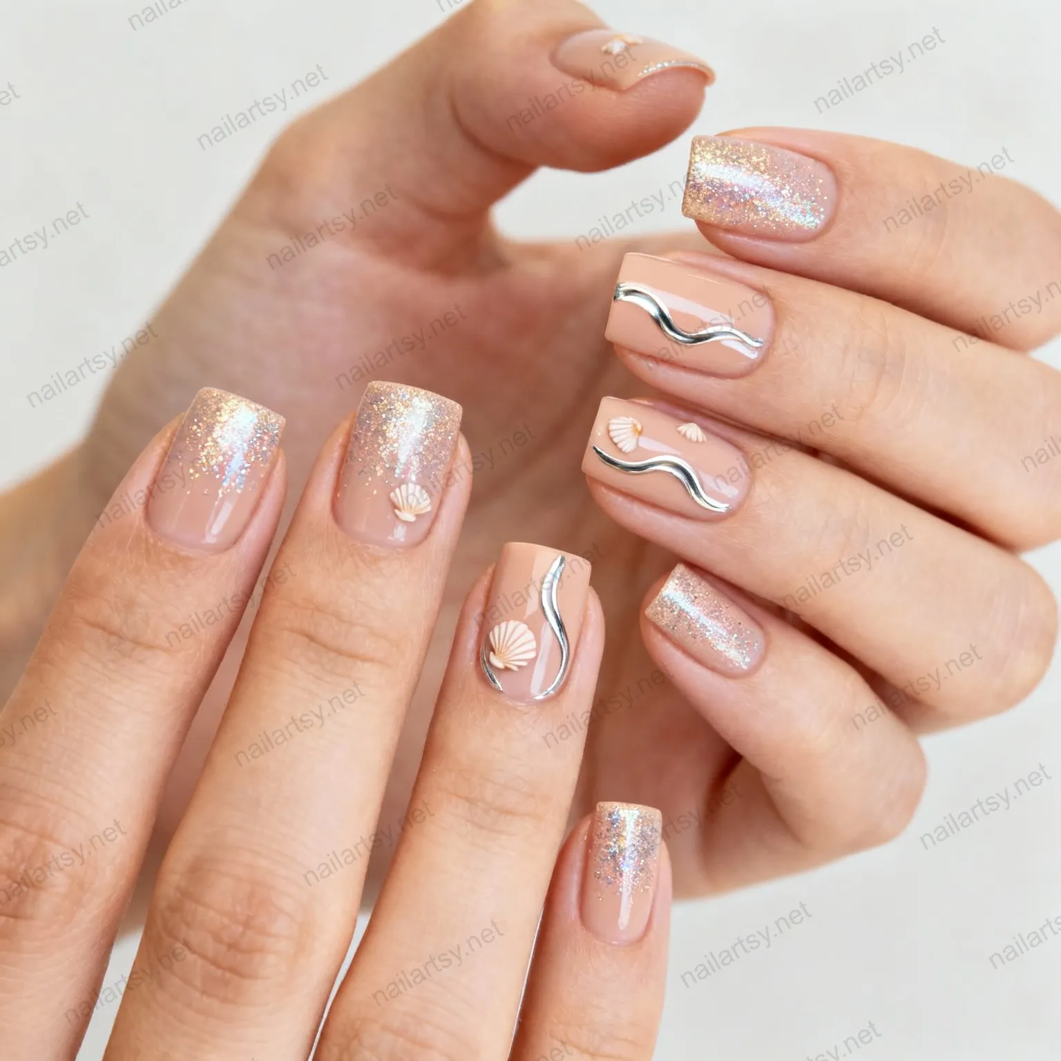 Nail art design 863
