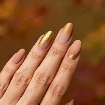 Oval Nail Design #137 Image