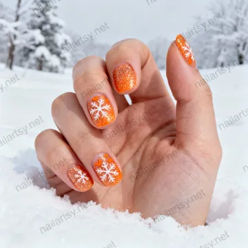 Round Nail Design #210 Image