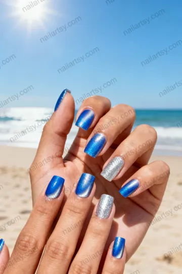 Squoval Nail Design #1056 Image