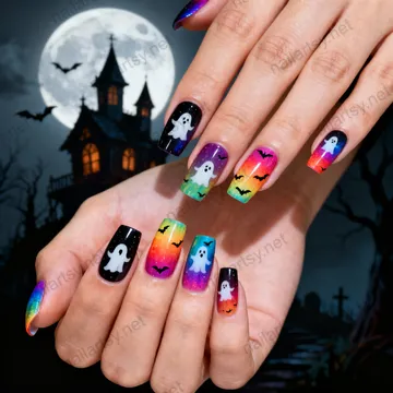 Squoval Nail Design #278 Image
