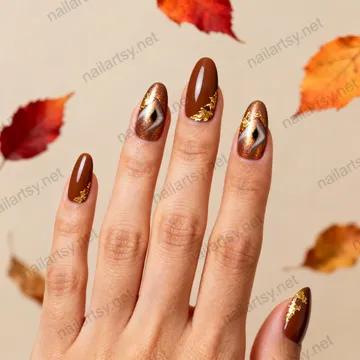Cat Eye Nail Design #660 Image