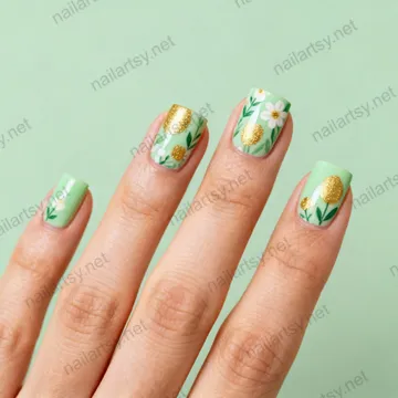 Square Nail Design #783 Image