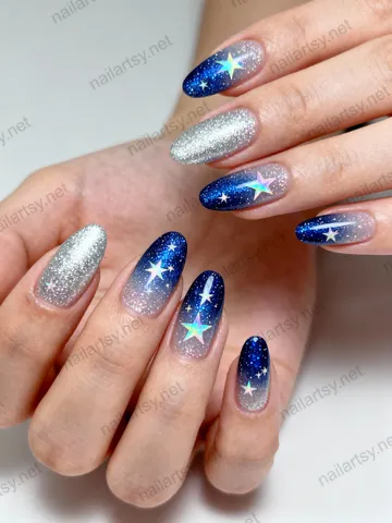 Glitter Nail Design #826 Image
