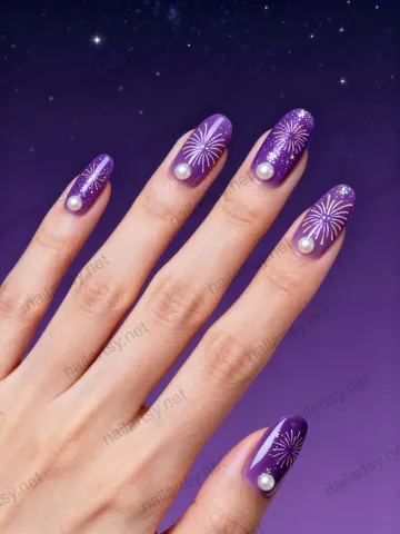 New Year Nail Design #864 Image