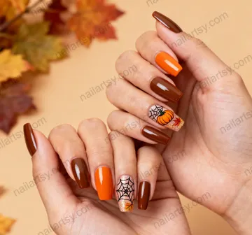 Halloween Nail Design #1145 Image