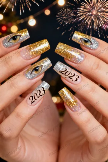 Cat Eye Nail Design #744 Image