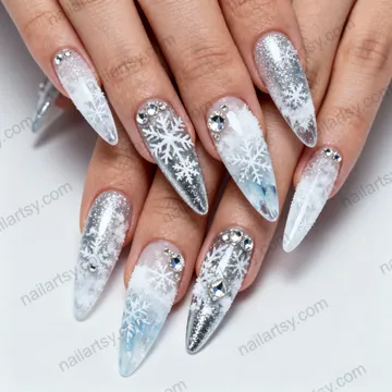Winter Nail Design #1041 Image