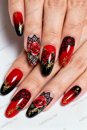 Medium Nail Design #780 Image