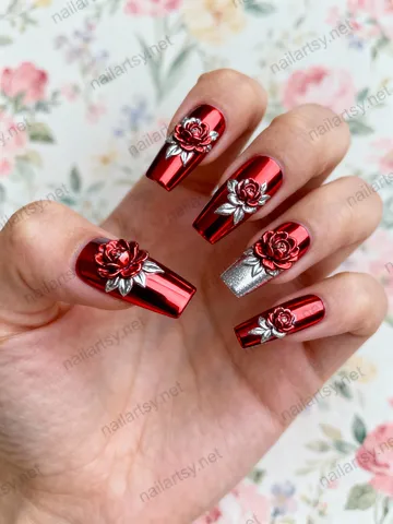 Long Nail Design #304 Image