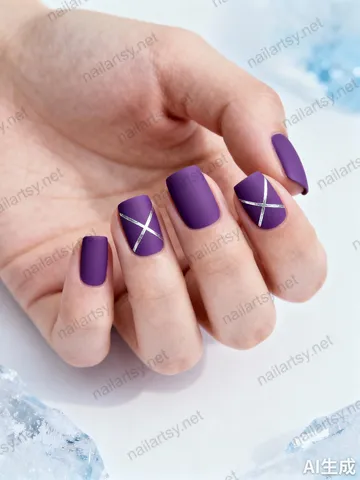 Squoval Nail Design #256 Image