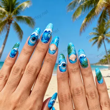 Cat Eye Nail Design #568 Image
