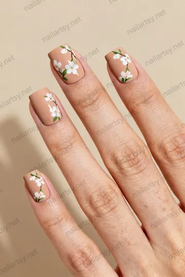 Square Nail Design #611 Image