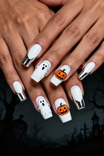 Squoval Nail Design #359 Image