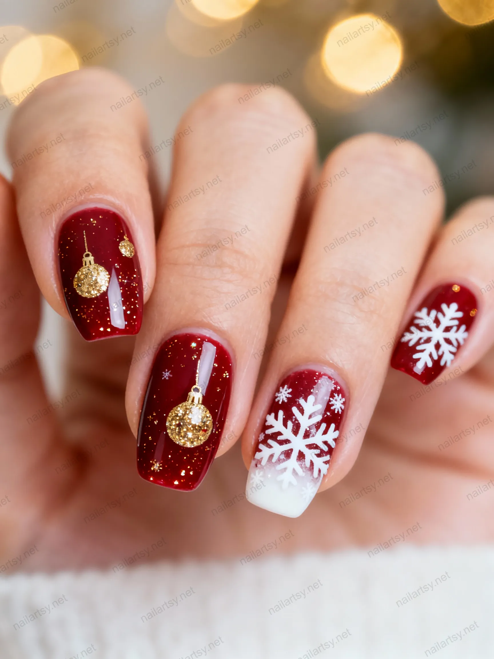 Nail art design 741