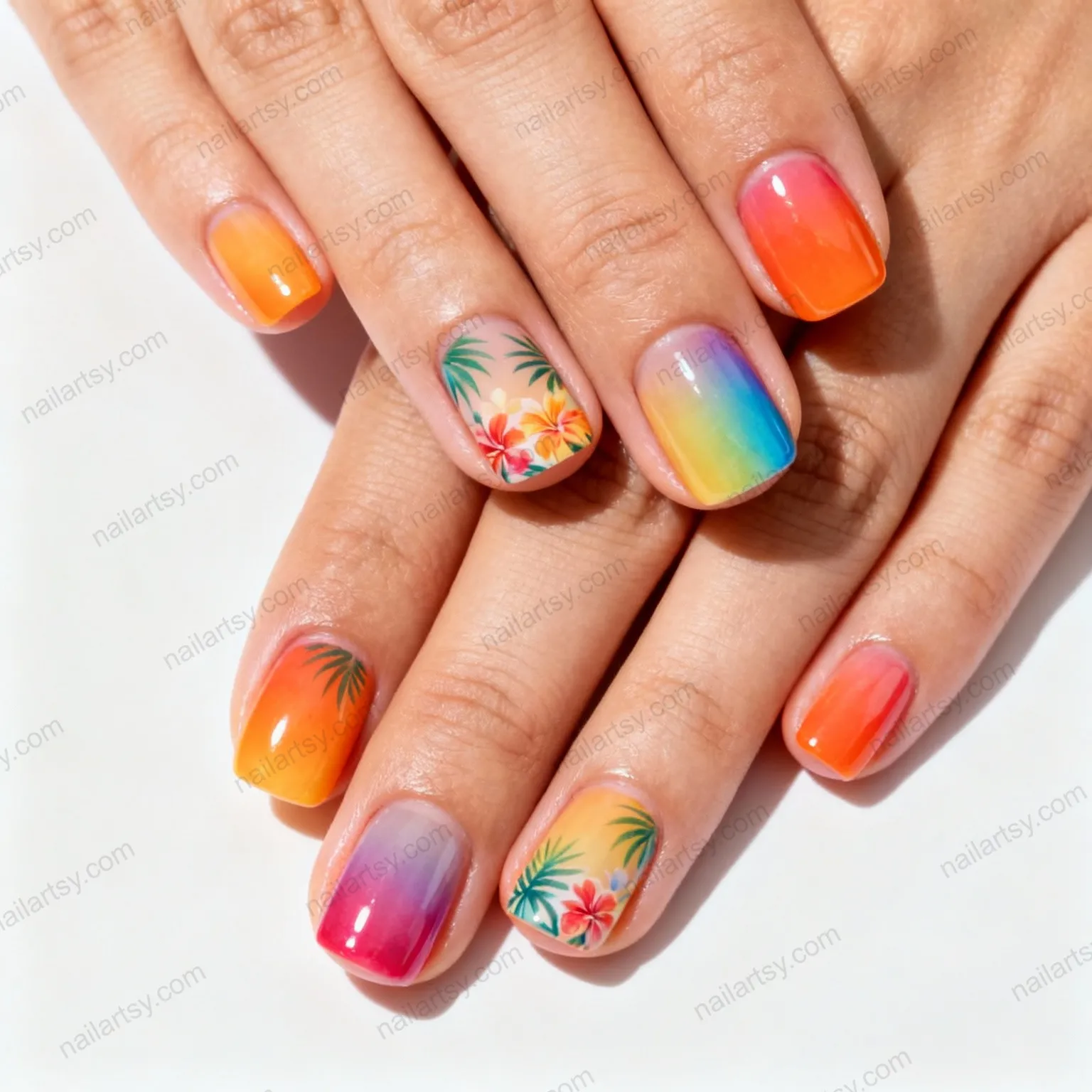 Nail art design 1057