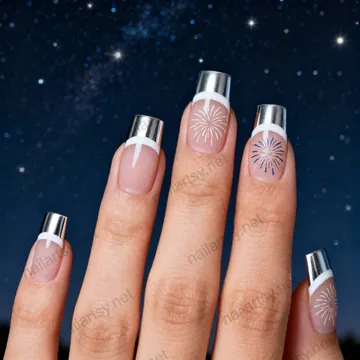 Square Nail Design #430 Image