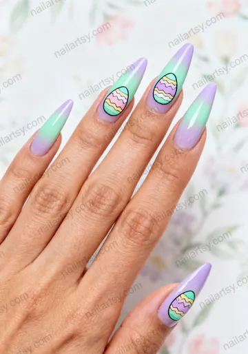 Easter Nail Design #1135 Image