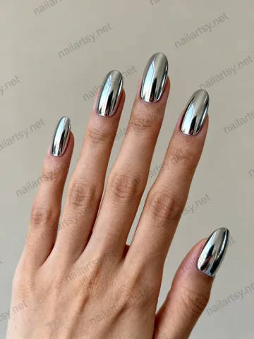 Oval Nail Design #549 Image